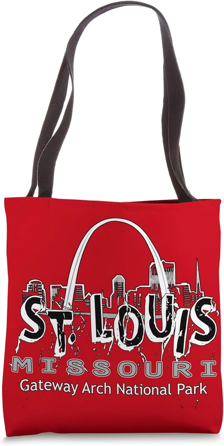 Gateway Arch National Park St. Louis Missouri Souvenir Tote Bag