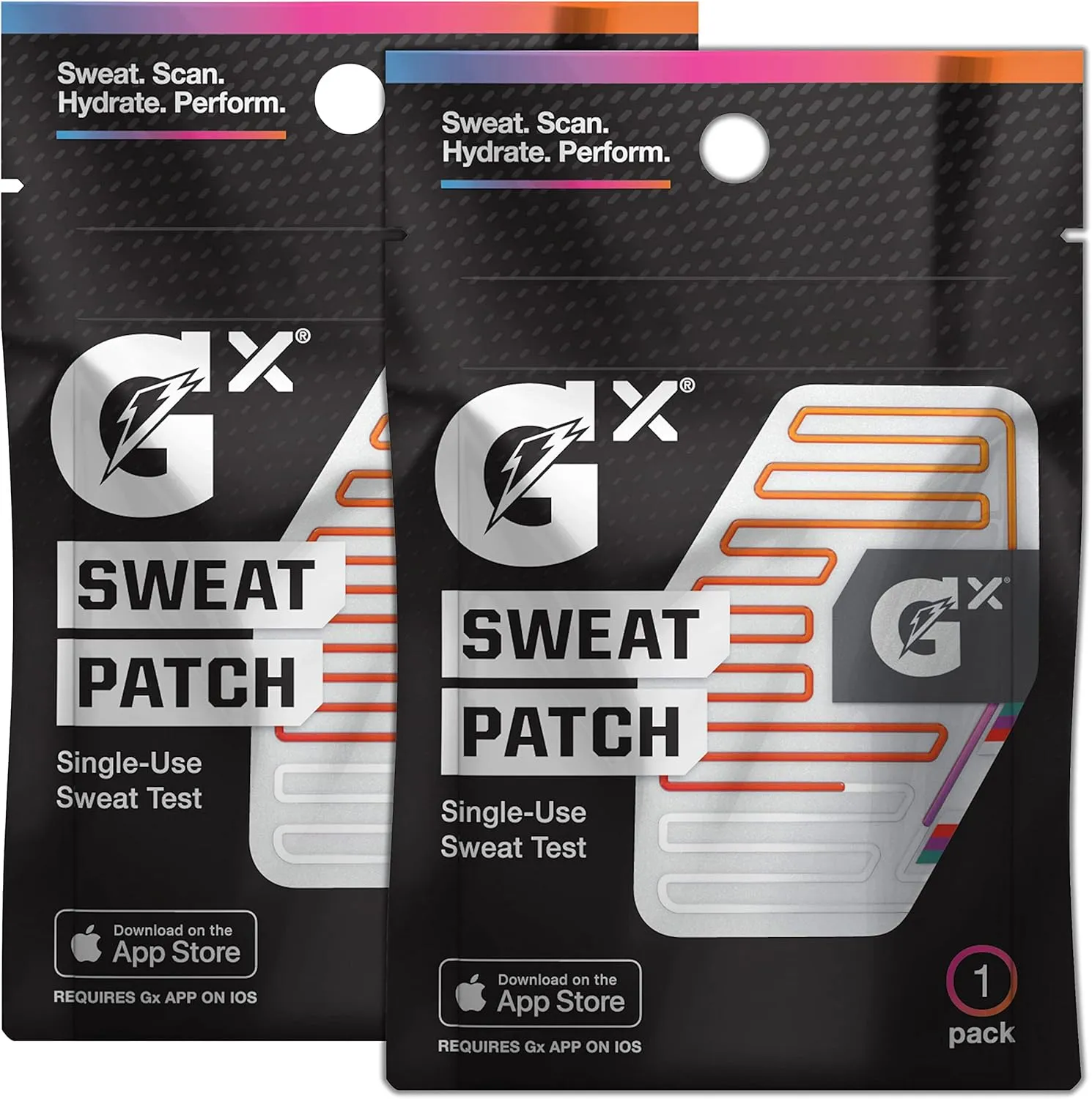 Gatorade, Gx Sweat Patch, Pack of 2