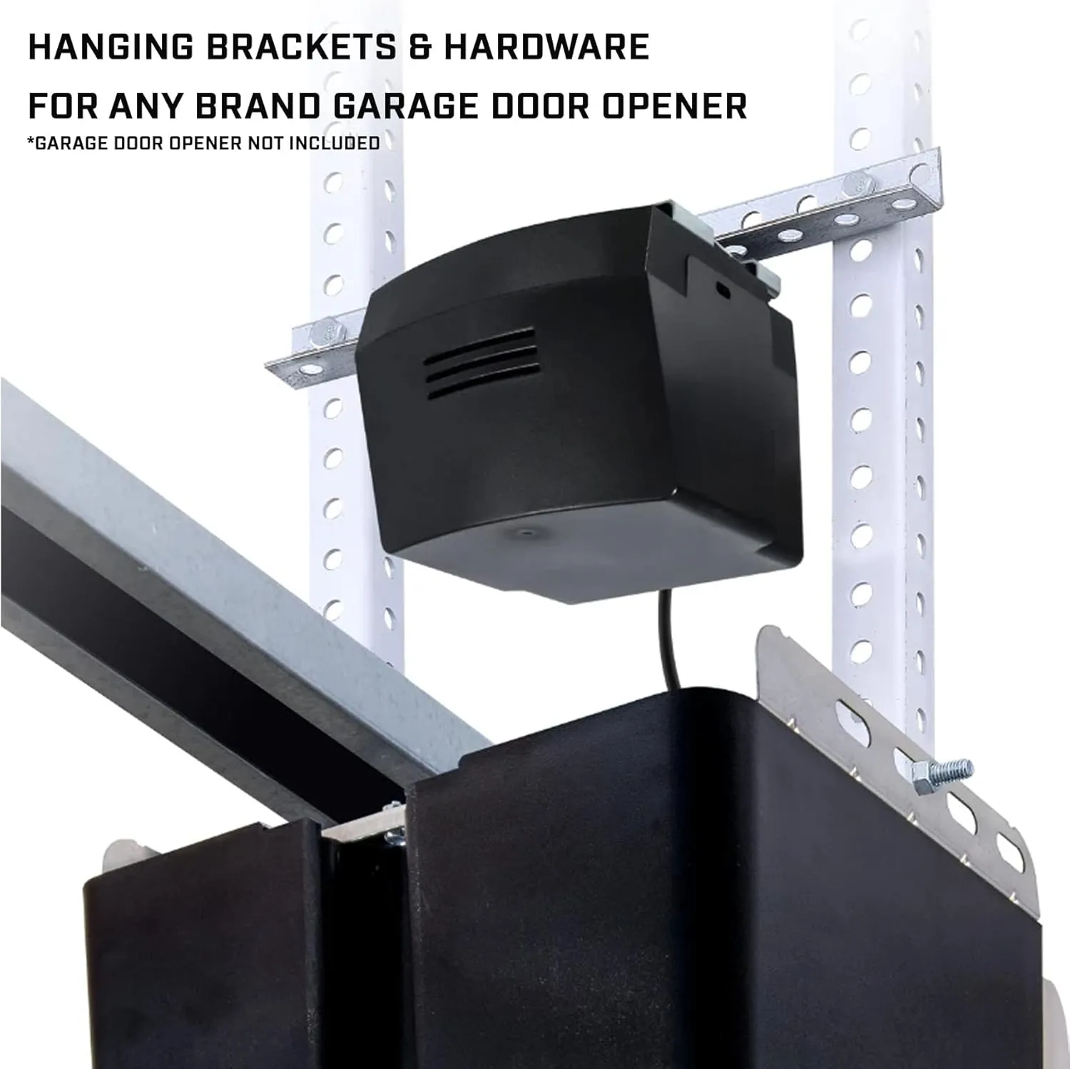 Genie Chain Drive 750 3/4 HPC Garage Door Opener Bundle with Battery Backup and Hanging Kit
