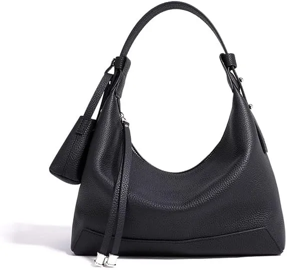Genuine Leather Crossbody Bag for Women Handmade Top Grain Purse with Detachable Coin Purse Annual New