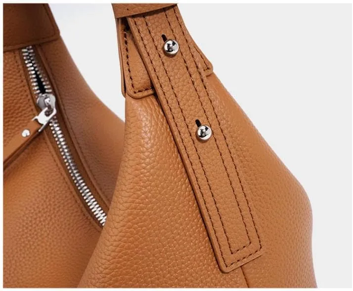 Genuine Leather Crossbody Bag for Women Handmade Top Grain Purse with Detachable Coin Purse Annual New