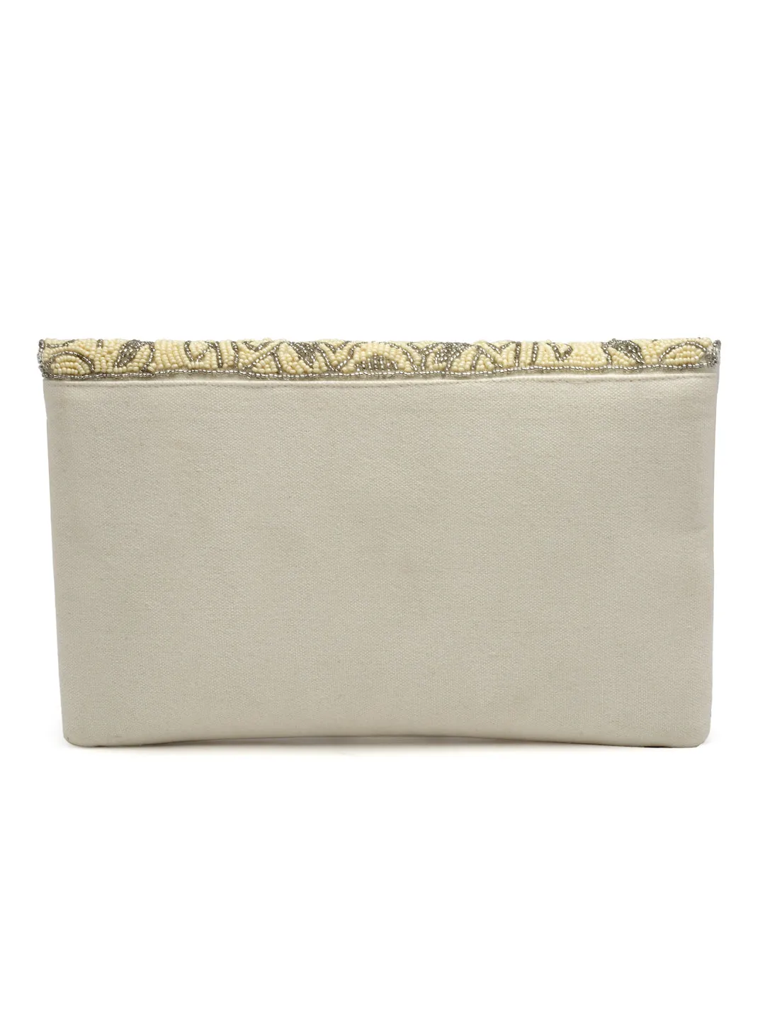 Ghoomar Abstract Embellished Canvas Sling Bag