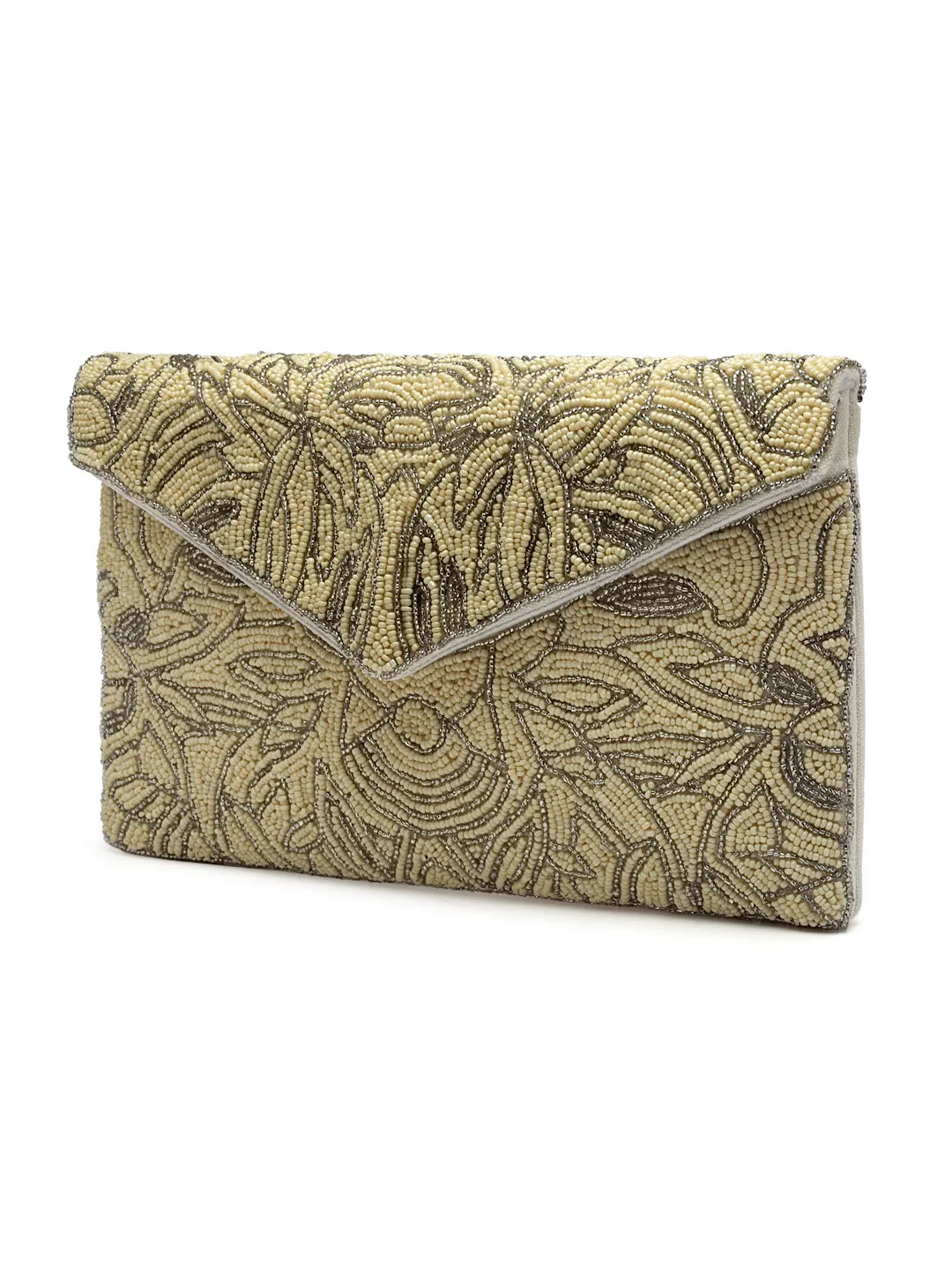 Ghoomar Abstract Embellished Canvas Sling Bag