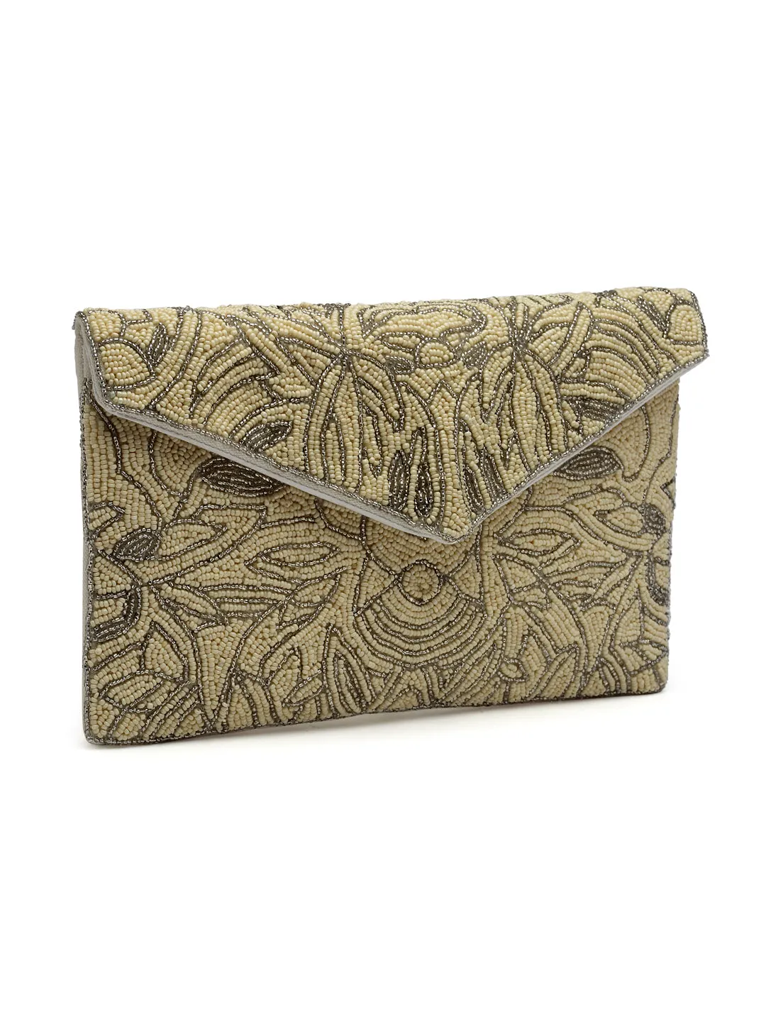 Ghoomar Abstract Embellished Canvas Sling Bag