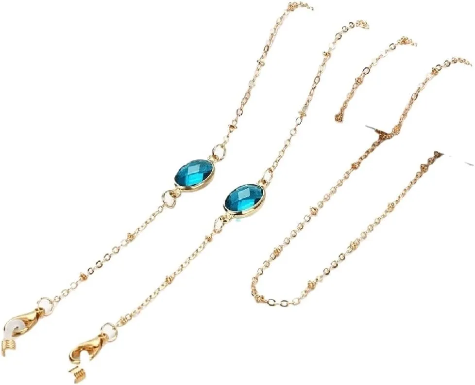 Glasses Chain Pearl Women's Watch Strap Hanging Metal Neck Rope