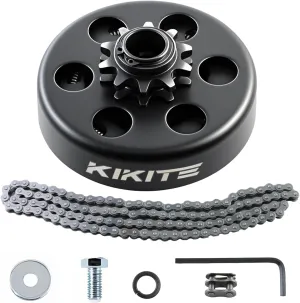 Go Kart Clutch 3/4" Bore 10 Tooth For 40/41/420 Chain, Minibike Chain Centrifugal Clutch 10T Fit 6.5HP