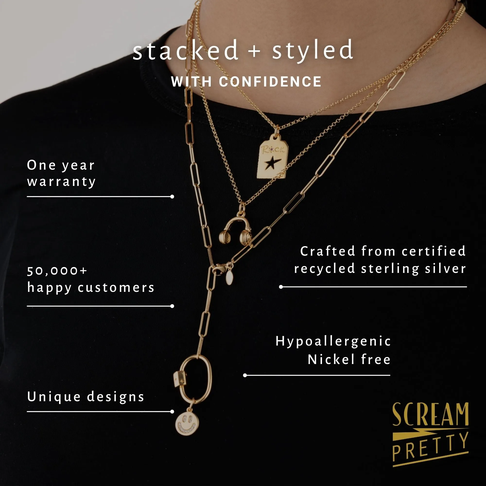Gold Mini Flat Snake Chain Necklace