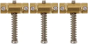 Gotoh In-Tune Compensated Saddles For Tele, Brass, Set of 3