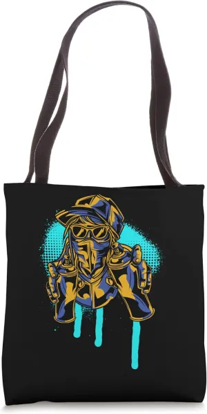 Graffiti Artist Sprayer Street Art Urban Style Breakdance Tote Bag