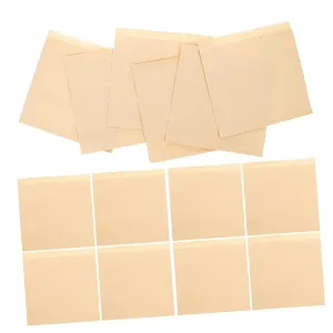 Greaseproof Hot Dog Paper Bags Maintain Food Freshness Prevent Oil Leakage Easy Handling The-go Consumption Cheese Friendly Blank Kraft Paper DIY Designs Pcs Sandwich Wraps