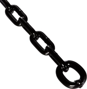 Greenfield-30033849 2116-B PVC Coated Anchor Chain, Black, 5/16" x 5'