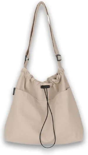 GRINKO Carryall Tote Bag for Women Crossbody Bags Casual Lightweight Shoulder Bag Nylon Hobo Handbags