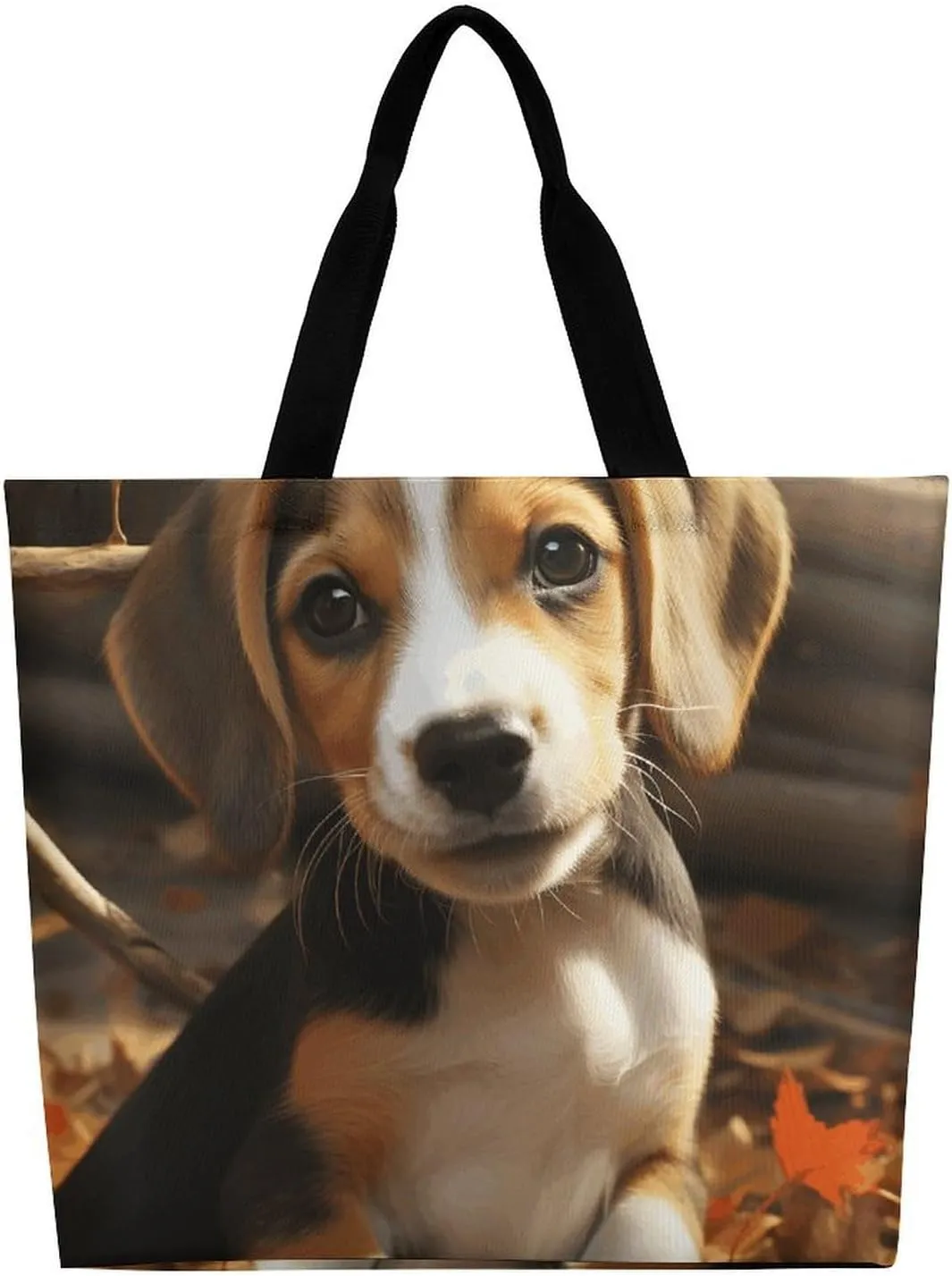 Hedgehog Tote Bags, Reusable Grocery Bags, Large Shopping Bag, Shoulder Bag for Women