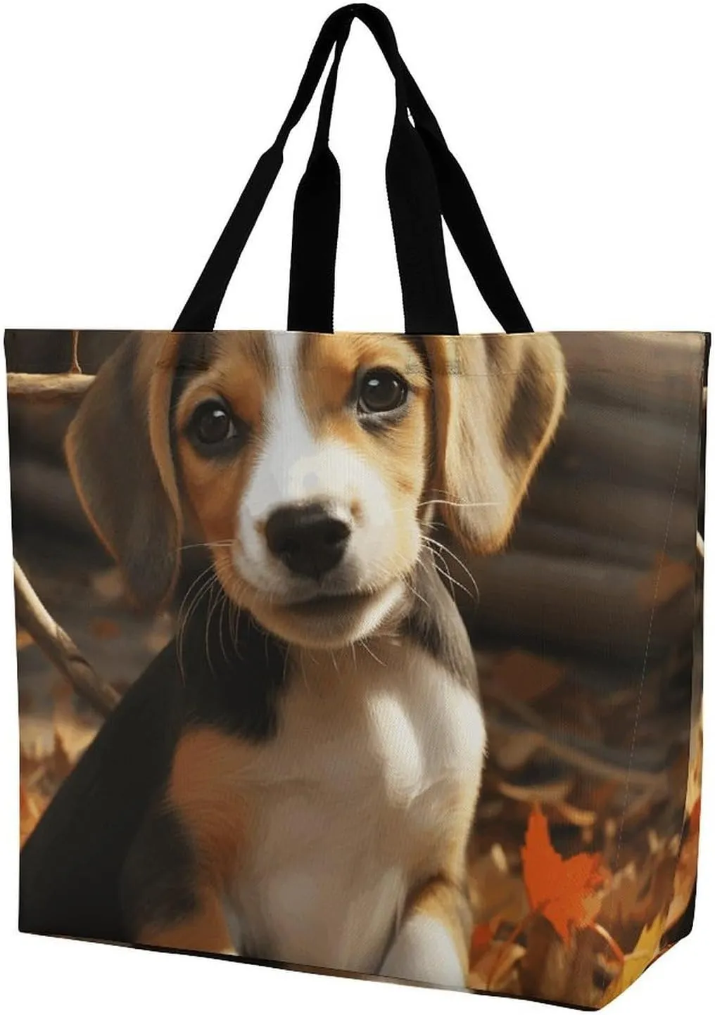 Hedgehog Tote Bags, Reusable Grocery Bags, Large Shopping Bag, Shoulder Bag for Women