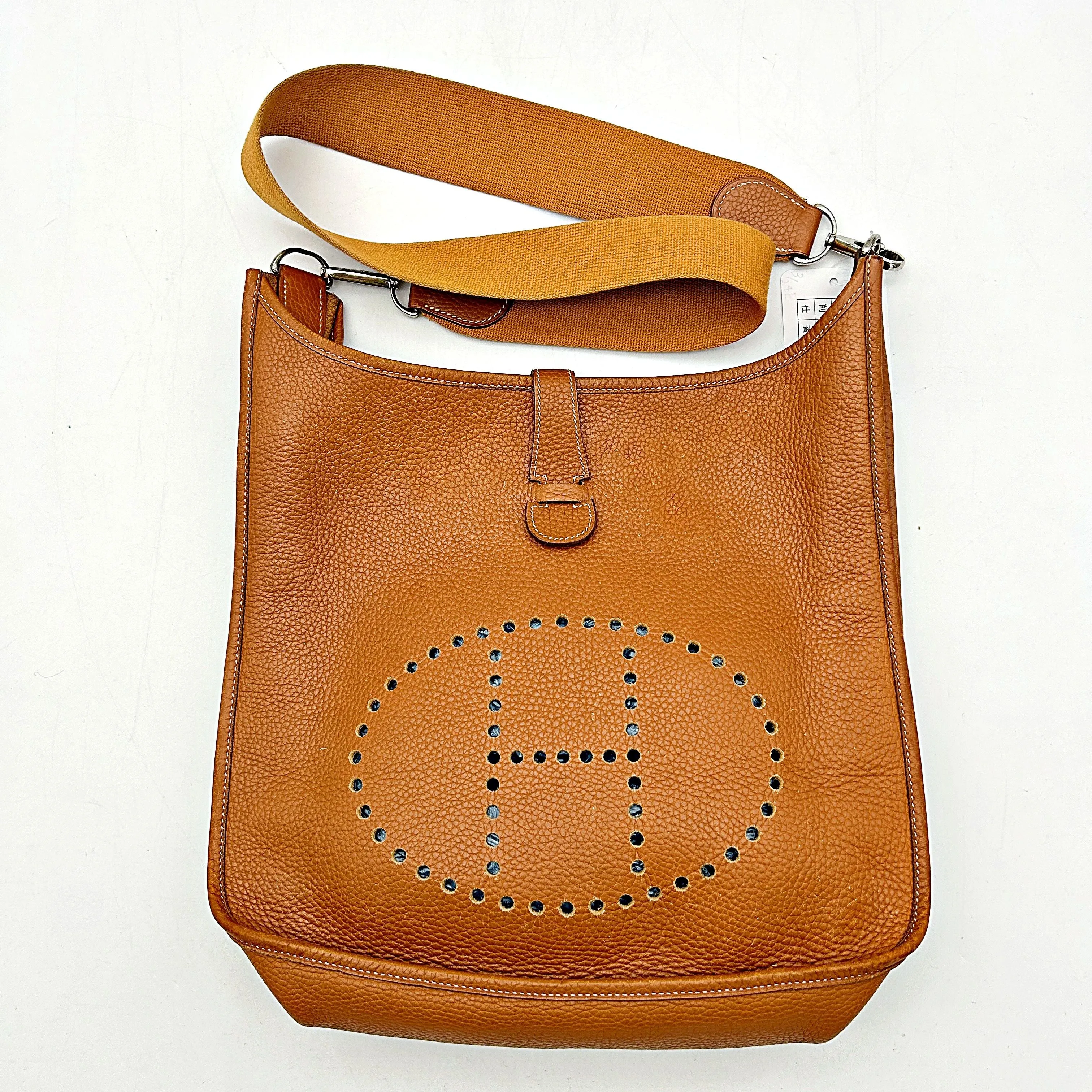 Hermes | Bags | Sold Hermes Evelyne Gm Orange he56148cc