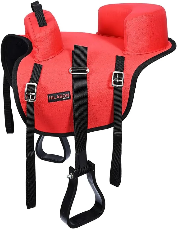 HILASON Western Horse Saddle Buddy Seat for Kids | Compatible with Horses | Children Horse Saddle | Junior Equestrian Saddle