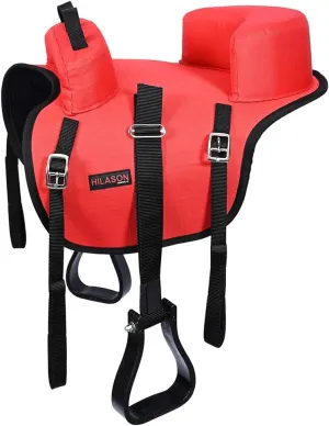 HILASON Western Horse Saddle Buddy Seat for Kids | Compatible with Horses | Children Horse Saddle | Junior Equestrian Saddle
