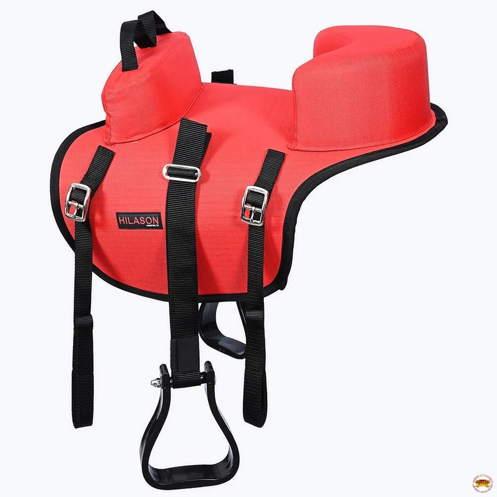 HILASON Western Horse Saddle Buddy Seat for Kids | Compatible with Horses | Children Horse Saddle | Junior Equestrian Saddle