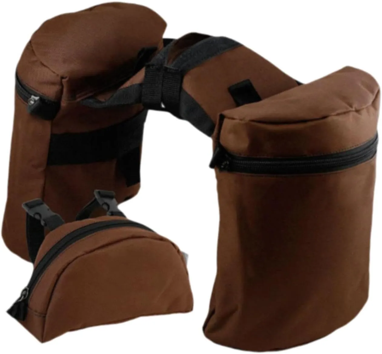 Horn Bag Pommel Pocket Combo Trail Riding, Saddle Bags Gift, Equestrian Sports Trendy Long Distance Saddle Horn Bags Set