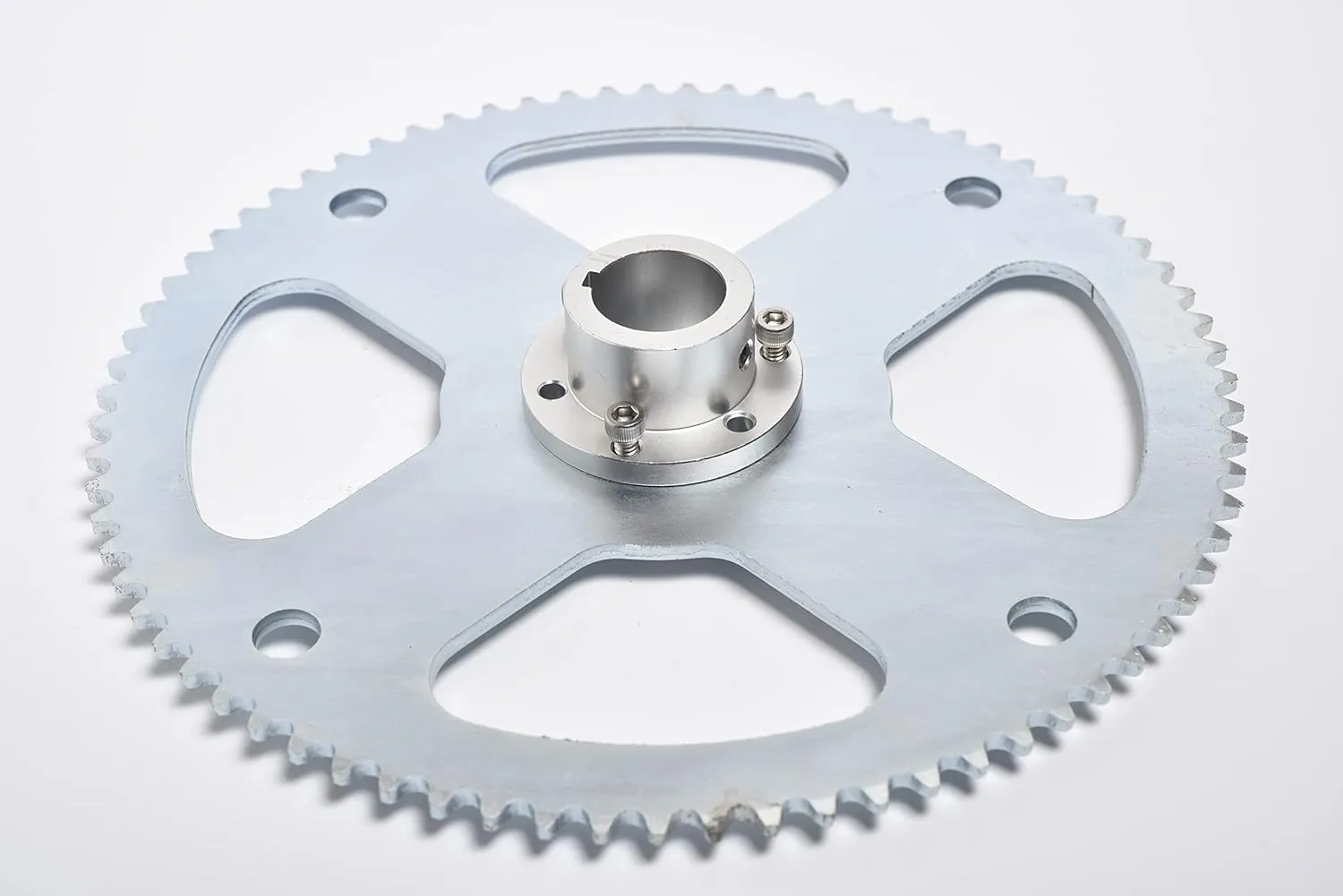 Hub Adapter for 3/4" Axle & #35 3/8" Pitch 75T Sprocket 6 Hole fix Drive w keyed Axle Shaft Hub Adapter DIY