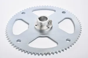 Hub Adapter for 3/4" Axle & #35 3/8" Pitch 75T Sprocket 6 Hole fix Drive w keyed Axle Shaft Hub Adapter DIY