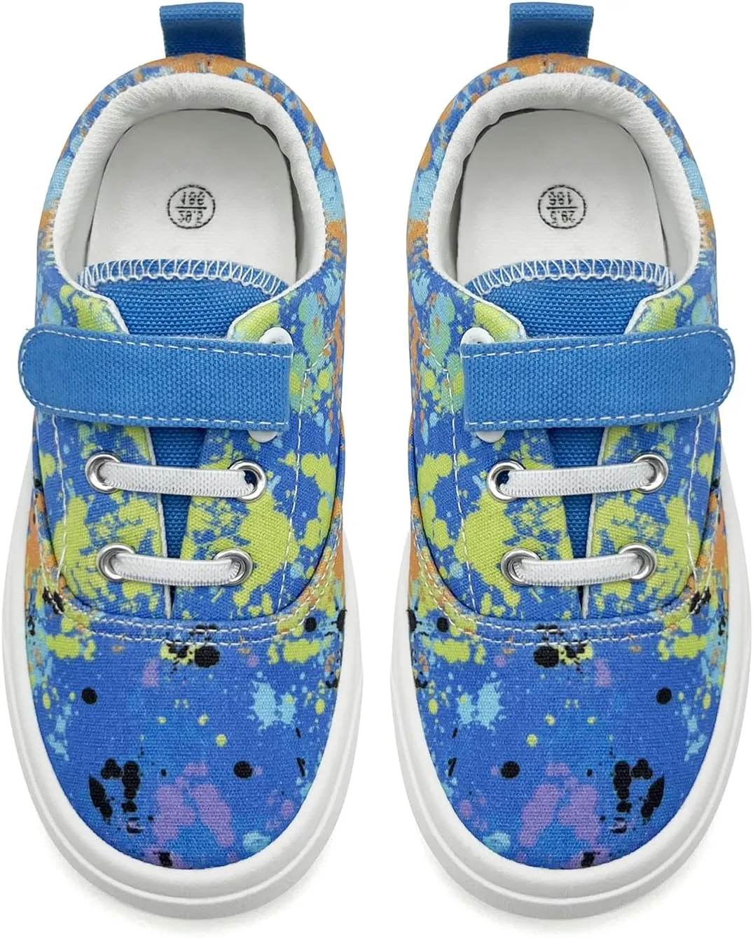 INNAPER Toddler Shoes Boys Girls Toddler Canvas Sneakers Lightweight Comfortable Breathable Casual Walking Shoes