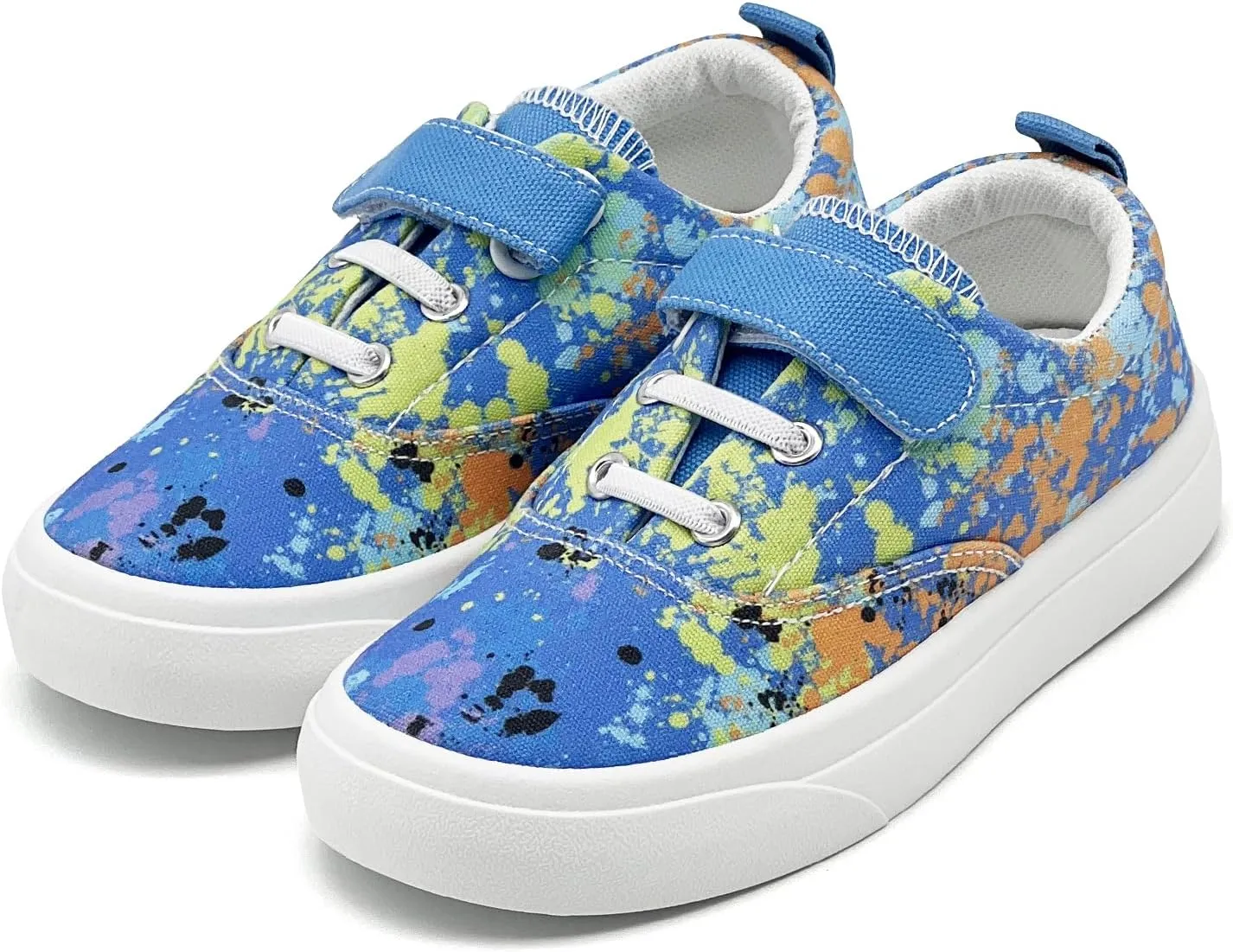 INNAPER Toddler Shoes Boys Girls Toddler Canvas Sneakers Lightweight Comfortable Breathable Casual Walking Shoes