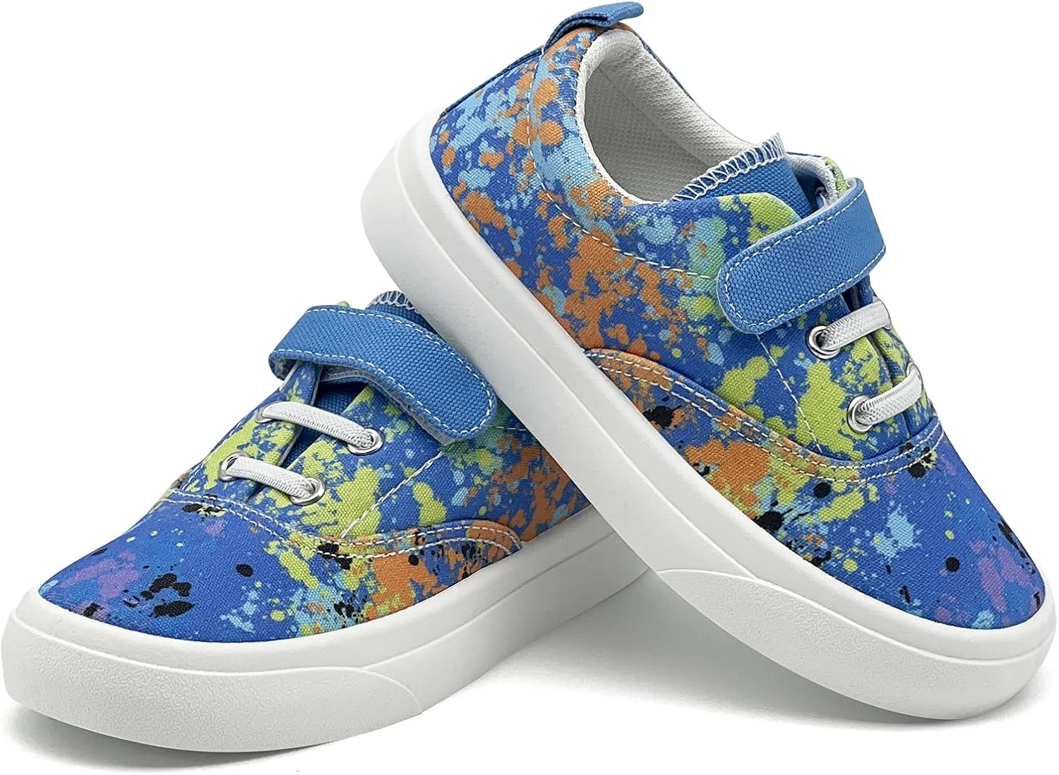 INNAPER Toddler Shoes Boys Girls Toddler Canvas Sneakers Lightweight Comfortable Breathable Casual Walking Shoes