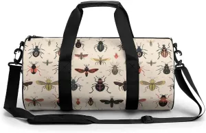 Insect Novelty Large Duffel Bag Lightweight Gym Bag Travel Tote Bags