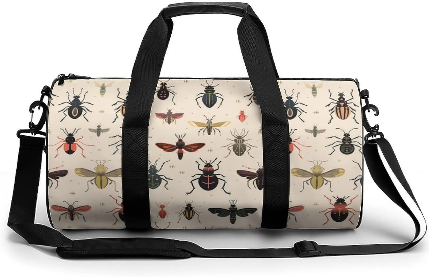 Insect Novelty Large Duffel Bag Lightweight Gym Bag Travel Tote Bags