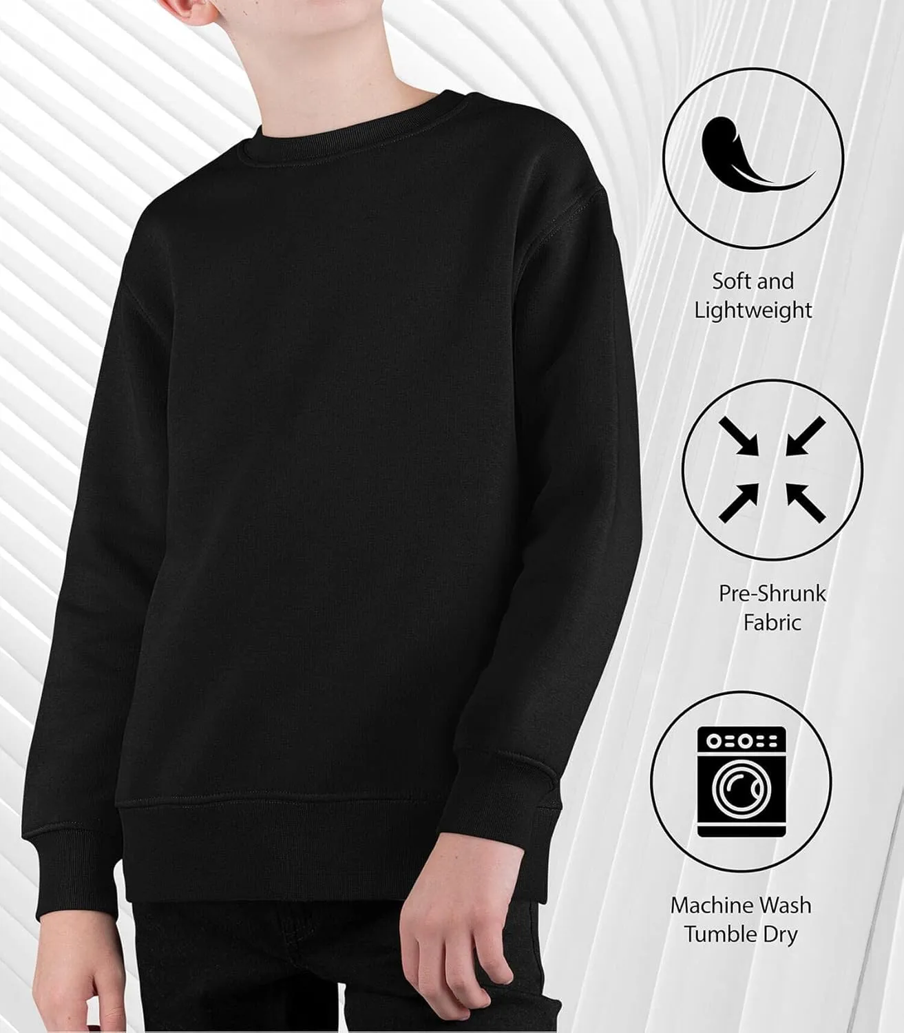 Instant Message - Skateboarding - Skate Graffiti - Toddler & Youth Crewneck Fleece Sweatshirt