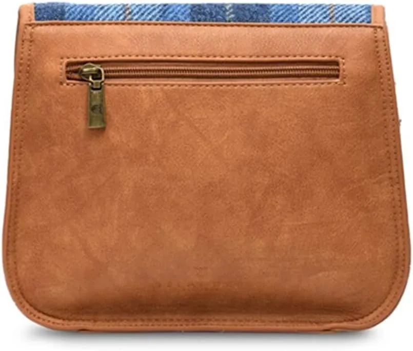 Islander Women Saddle Bag Harris Tweed & PU Leather