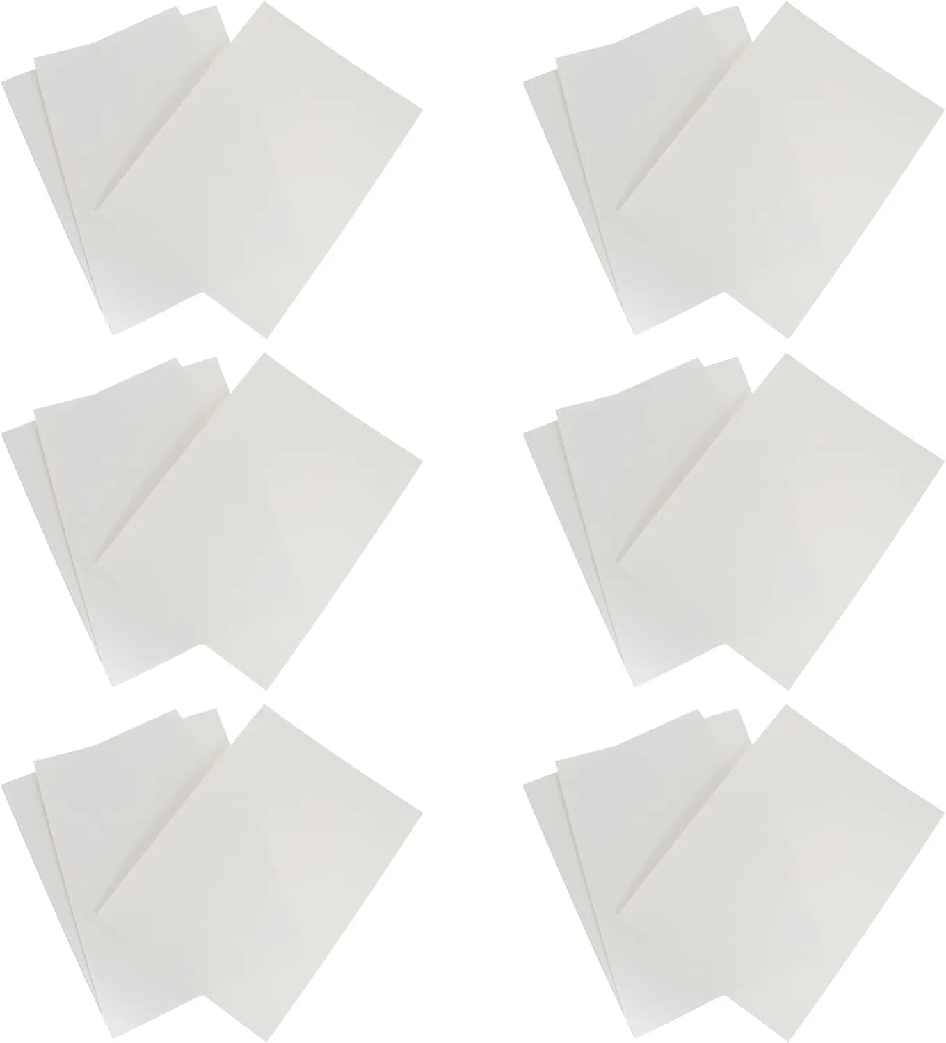 IWOWHERO Watercolor Paper 20 Sheets 50% Cotton 16k Medium Texture Handmade for Outdoor Painting and Sketching