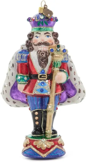 Jay Strongwater Fancy Nutcracker Ornament - SDH20086-250