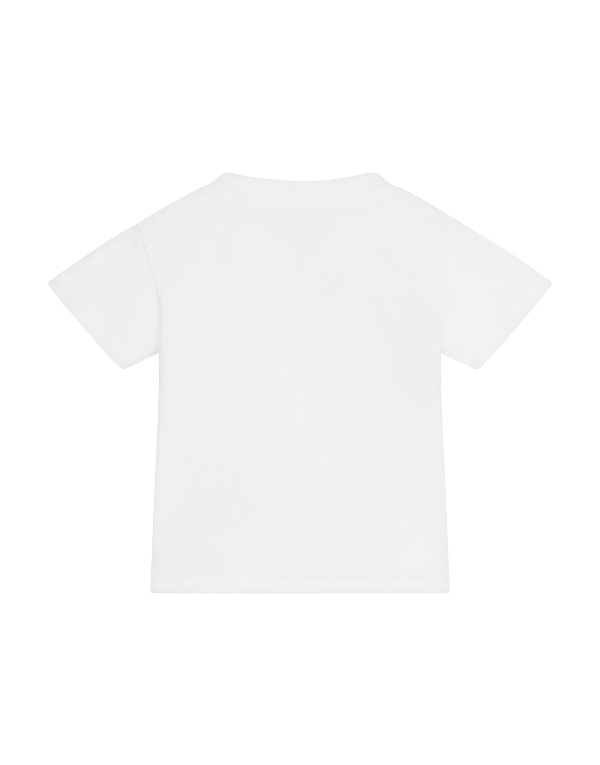 Jersey round-neck T-shirt with DG sport patch