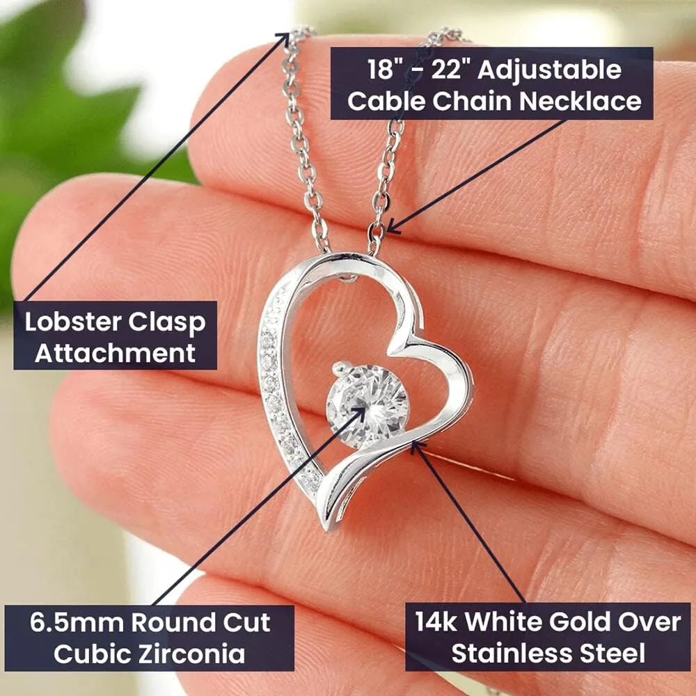 Jewelry To My Wife - Hold This Close To Feel My Love, Gift For Wife, Wife Husband Gift, Wife To be, Wife Necklace, Forever Love, Christmas Birthday Valentines Gift