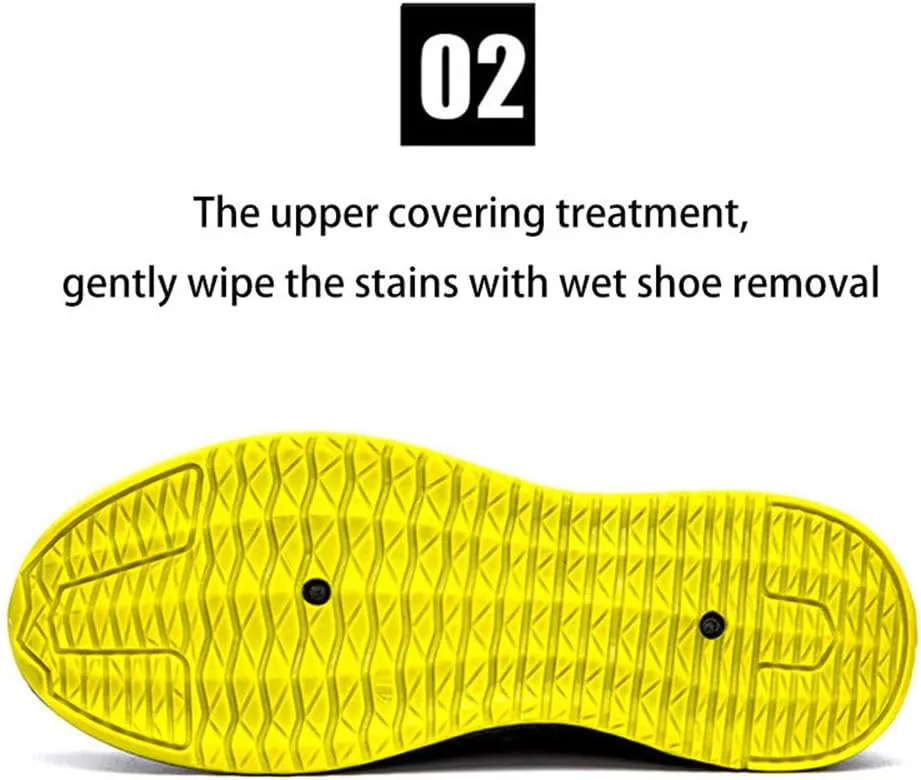 JITUUE Men's Sports Shoes Mesh Breathable Shoes Casual Non-Slip Fashion Running Lightweight Fly Woven Casual Shoes
