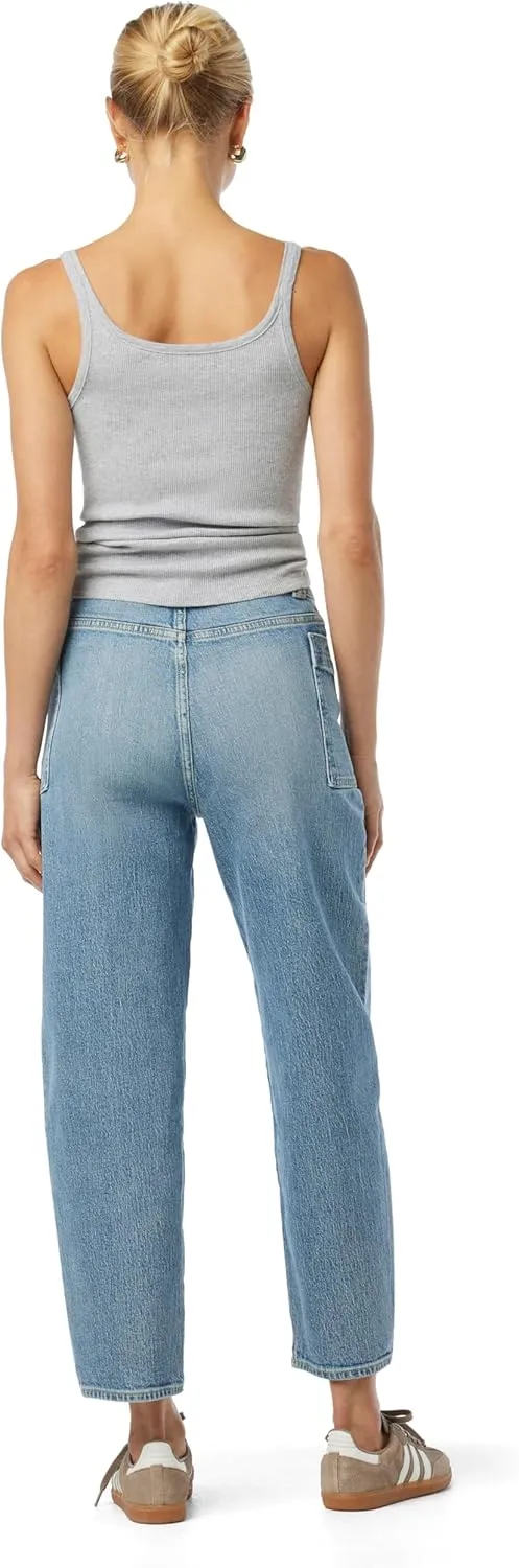 Joe's Women's The Pheobe Patch Pocket Barrel Leg Jean