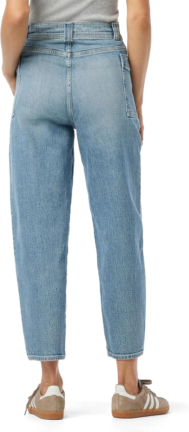 Joe's Women's The Pheobe Patch Pocket Barrel Leg Jean