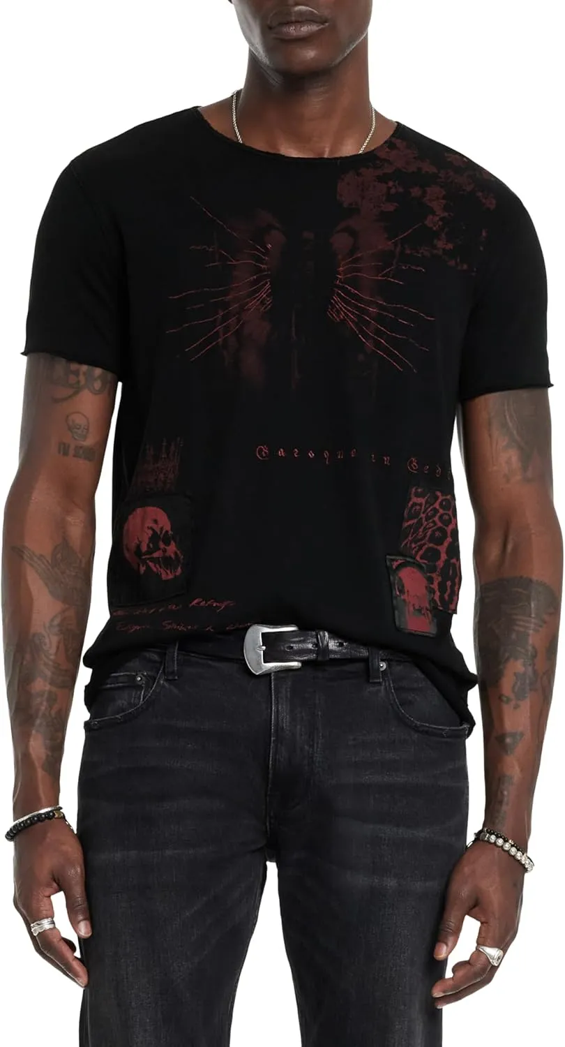 John Varvatos Men's Patch Tee