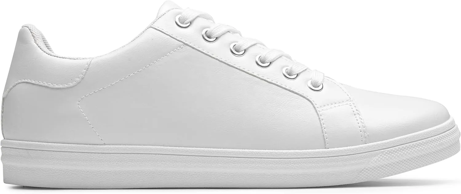 Jousen Mens Sneakers White Mens Casual Shoes Soft Breathable Fashion Sneakers for Mens