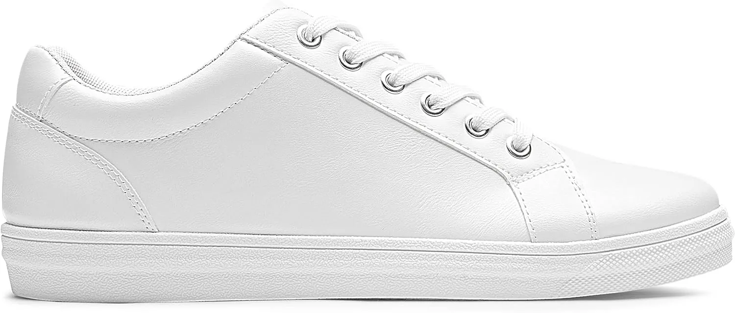 Jousen Mens Sneakers White Mens Casual Shoes Soft Breathable Fashion Sneakers for Mens