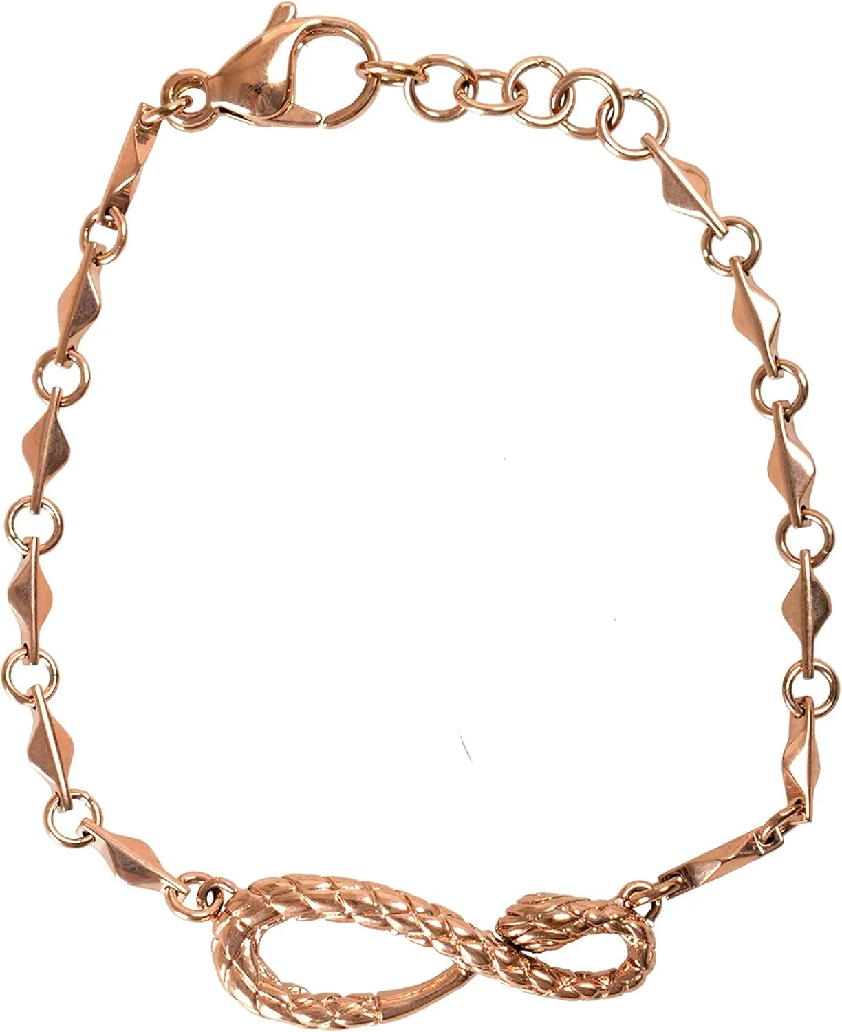 Just Cavalli Women's Bronze Snake Chain Bracelet