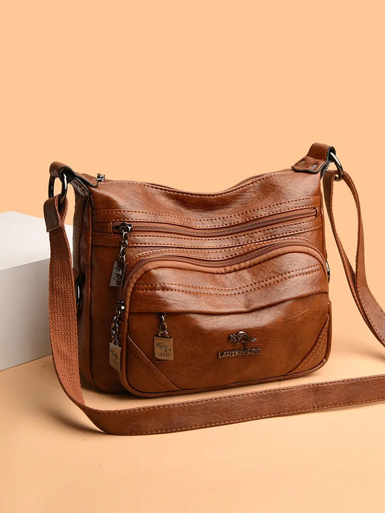 Kangaroo For Mom Fashion Grandma Large Crossbody Bags
