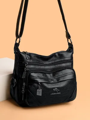 Kangaroo For Mom Fashion Grandma Large Crossbody Bags