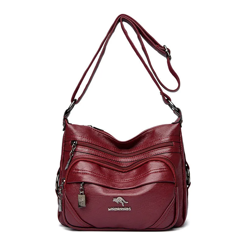 Kangaroo For Mom Fashion Grandma Large Crossbody Bags