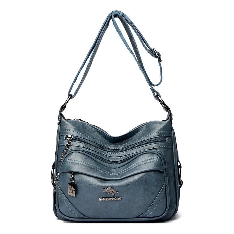 Kangaroo For Mom Fashion Grandma Large Crossbody Bags