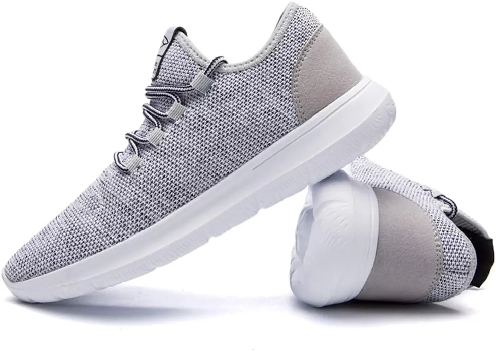 KEEZMZ Men's Running Shoes Fashion Breathable Sneakers Mesh Soft Sole Casual Athletic Lightweight