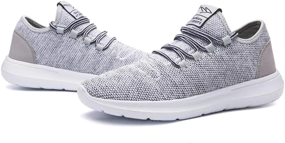 KEEZMZ Men's Running Shoes Fashion Breathable Sneakers Mesh Soft Sole Casual Athletic Lightweight