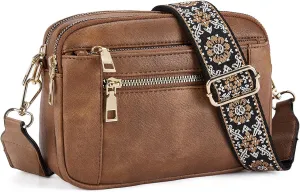 Langrents Crossbody Bag, Cross Body Bag for Woman, Langrents Purses, Lang Rents Multi Pocket Shoulder Bag